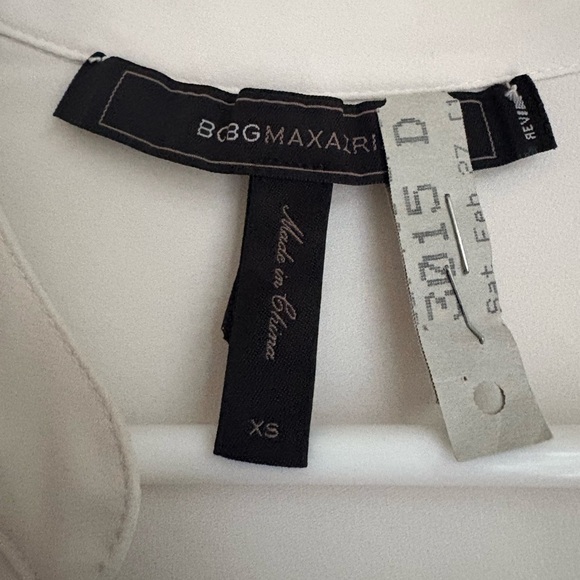 BCBGMaxAzria Jaklyn Draped Front Blouse size XS - Picture 5 of 5